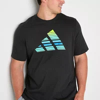 adidas Mens Crew Neck Short Sleeve T-Shirt Big and Tall
