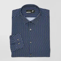 J. Ferrar 360 Stretch Performance Mens Regular Fit Wrinkle Free Long Sleeve Dress Shirt