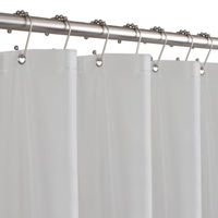 Maytex 5-Gauge 70"x71" PVC Shower Curtain Liner