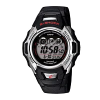 Casio G-Shock Mens Atomic Time Digital Black Strap Watch Gwm500a-1