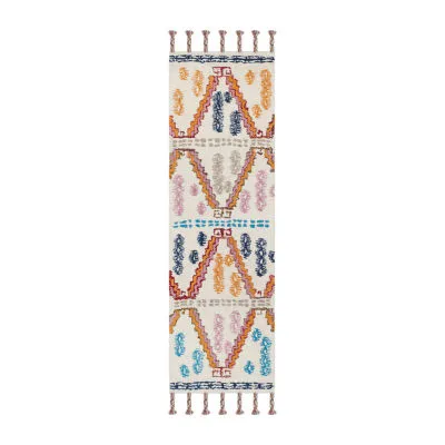 Safavieh Casablanca Collection Trenton Geometric Runner Rug