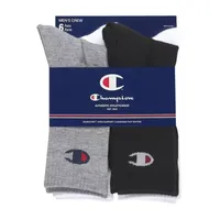 Champion 6 Pair Crew Socks Mens