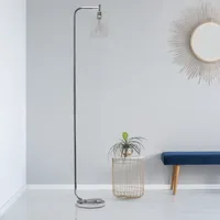 Modern Iron Lantern Metal Floor Lamp