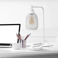 Industrial Mesh Desk Lamp