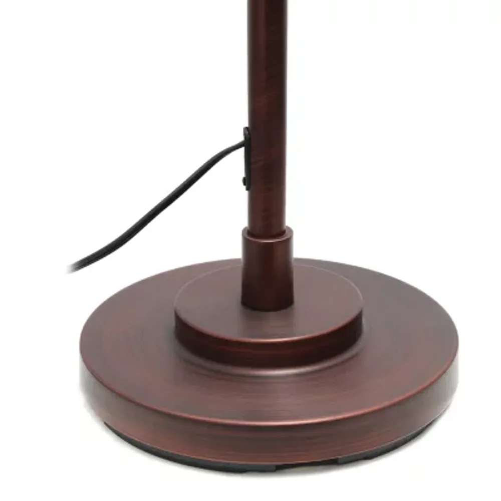 All the Rages Arched Metal Mesh Shade Floor Lamp