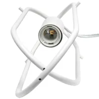 1 Light Elongated Metal Pendant