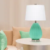 Pleated Table Lamp