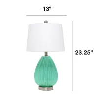 Pleated Table Lamp