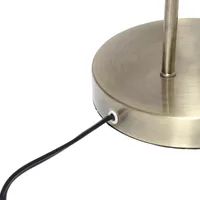 All the Rages Antique Brass Arched Cage Table Lamp