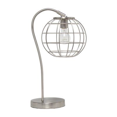 All the Rages Antique Brass Arched Cage Table Lamp