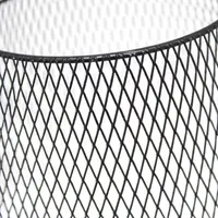 All the Rages Black Wire Mesh Uplight Table Lamp