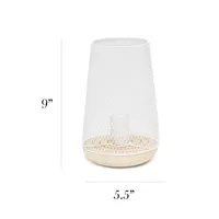 All the Rages Black Wire Mesh Uplight Table Lamp