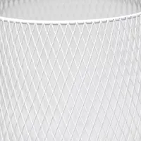 All the Rages Black Wire Mesh Uplight Table Lamp