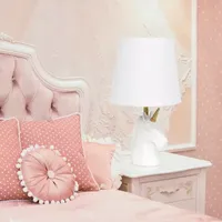 All the Rages Blue Sparkling Unicorn Table Lamp