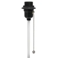 All the Rages Black And White Hammered Usb Table Lamp