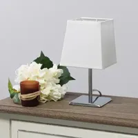 Square Shade Metal Table Lamp