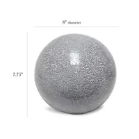 1 Light Mosaic Stone Ball Table Lamp