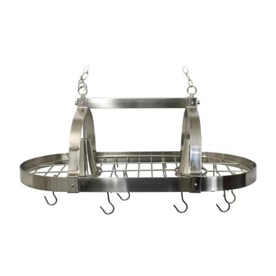 All the Rages Nickel Pot Rack Pendant Light