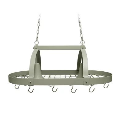 All the Rages Nickel Pot Rack Pendant Light