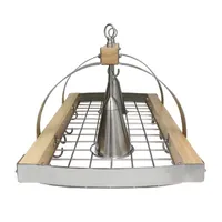 2lt Wooden Potack With Downlight Pendant Lights