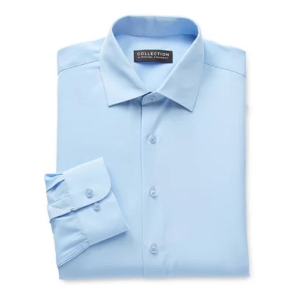 Desire Collection Men's Long Sleeve Classic Fit Pocket Dress Shirt R Blue S  - Walmart.com