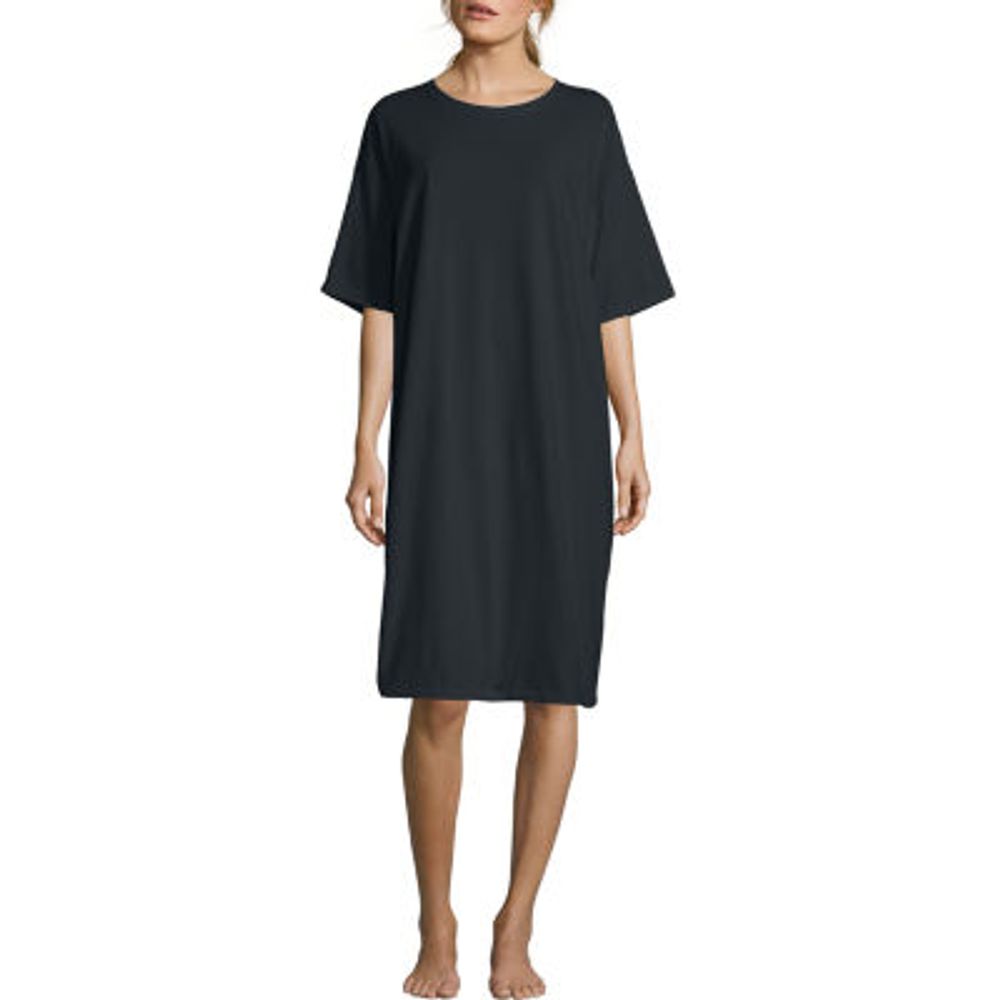 Hanes Womens Crew Neck Short Sleeve Active T-Shirt