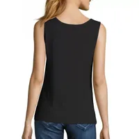 Hanes Women's Mini-Ribbed Cotton Tank