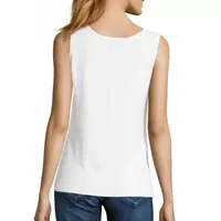 Hanes Women's Mini-Ribbed Cotton Tank