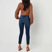 a.n.a - Tall Womens High Rise Cropped Skinny Fit Jean