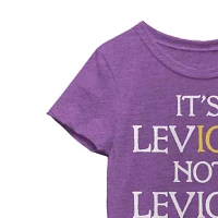 Little & Big Girls Crew Neck Short Sleeve Harry Potter Graphic T-Shirt