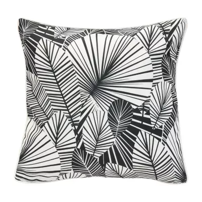 Outdoor Dècor Decorative Floral Print Zip Cover Square Outdoor Pillow