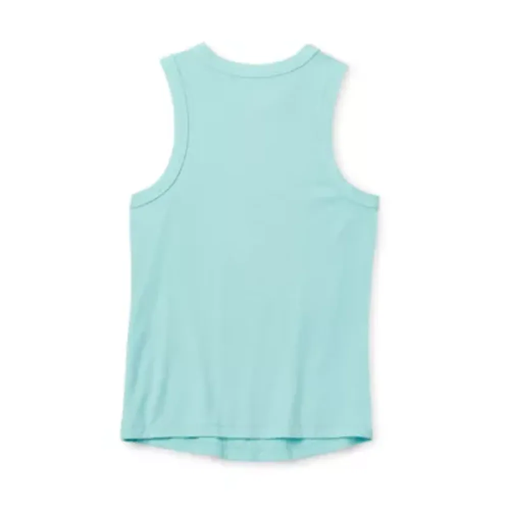 Thereabouts Little & Big Girls Round Neck Tank Top