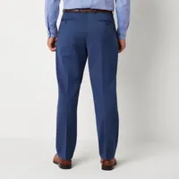 Stafford Birdseye Signature Coolmax Mens Stretch Fabric Classic Fit Pleated Front Suit Pants