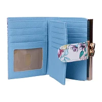 Julia Buxton Lexington Womens RFID Blocking Bifold Wallet