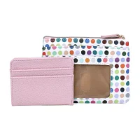 Julia Buxton Large Id Coin Case Womens RFID Blocking Wallet