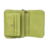 Julia Buxton Mini Flap Card Case Womens RFID Blocking Wallet