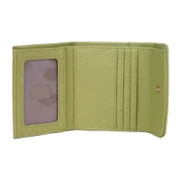 Julia Buxton Mini Trifold Womens RFID Blocking Trifold Wallet