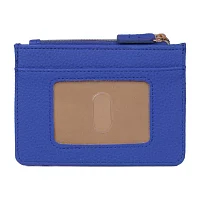 Julia Buxton Slot Coin Case Womens RFID Blocking Wallet