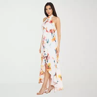 Premier Amour Womens Sleeveless Floral Maxi Dress