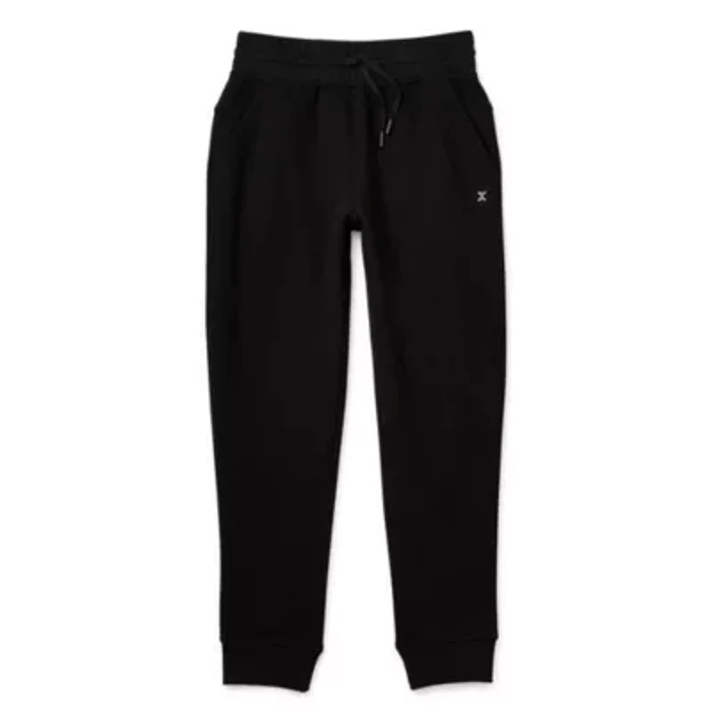 Xersion Little & Big Boys Mid Rise Cuffed Fleece Jogger Pant
