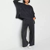 Arizona Juniors Womens Crew Neck Long Sleeve Sweatshirt