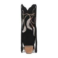 Dingo Womens Day Dream Block Heel Cowboy Boots