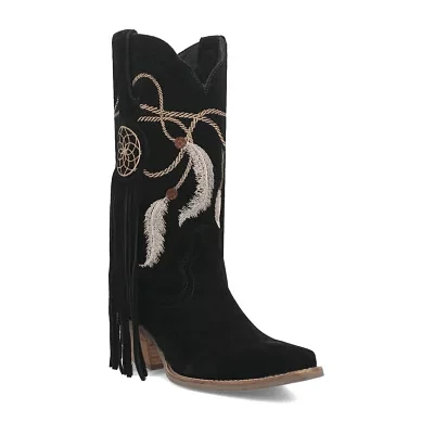 Dingo Womens Day Dream Block Heel Cowboy Boots