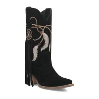 Dingo Womens Day Dream Block Heel Cowboy Boots