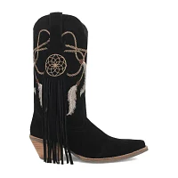Dingo Womens Day Dream Block Heel Cowboy Boots