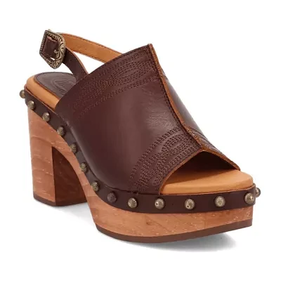 Dingo Womens Clover Heeled Sandals