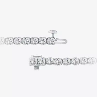 (Si2/F) 7 Ct.T.W. Lab Grown White Diamond 10K Gold 7 Inch Tennis Bracelet
