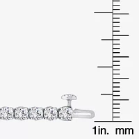 (Si2/F) 7 Ct.T.W. Lab Grown White Diamond 10K Gold 7 Inch Tennis Bracelet