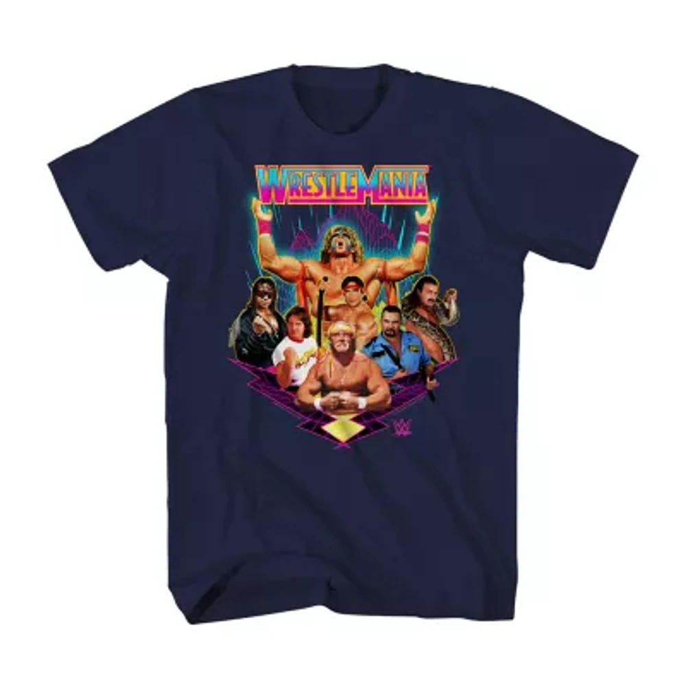 Mens Short Sleeve WrestleMania Graphic T-Shirt