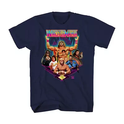 Mens Short Sleeve WrestleMania Graphic T-Shirt